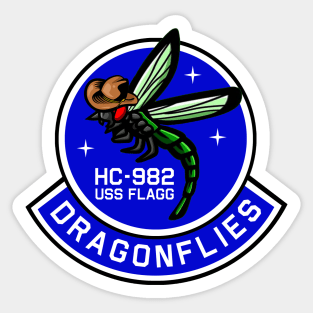 Dragonflies Squadron Sticker